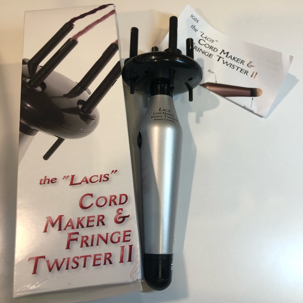 Lacis Cord Maker & Fringe Twister II